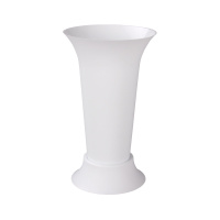 Ваза д/цветов под срезку 3л (d185мм, h310мм) (белый) (уп.12)