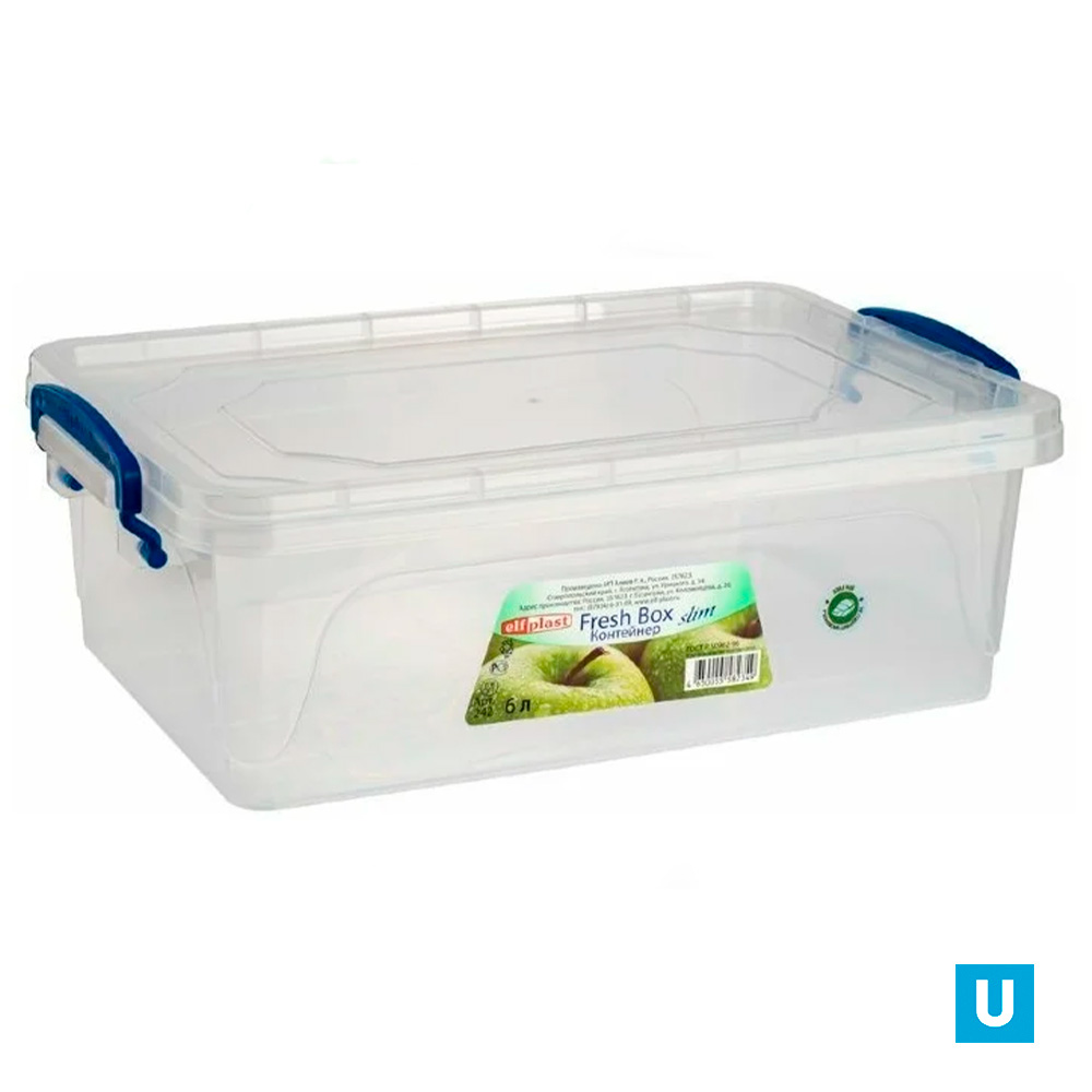 Контейнер "Fresh Box" slim  0,6 л
