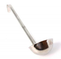 Половник сталь 500мл , цельнотянутый ручка 35 см,