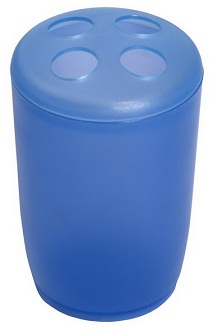 Стакан для зубных щеток Бриз Цвет в ассортименте МАРТИКА (Барнаул)70х70х100  уп.90