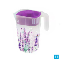 Кувшин с крышкой Lavender 2л
