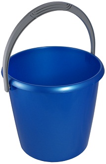 Ведро 7л "Соло" перламутровое С632 Цвет в ассортименте 