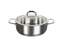 Сотейник 26см.,линии "SAFIA" 3,9л., ст./кр.