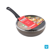 Сотейник 240 мм "СЭНДИ" 1 ручка, ст./кр, толщ.1,8мм