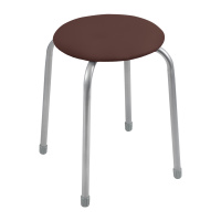 Табурет "Ника классика 2" (ТК02/К коричневый)