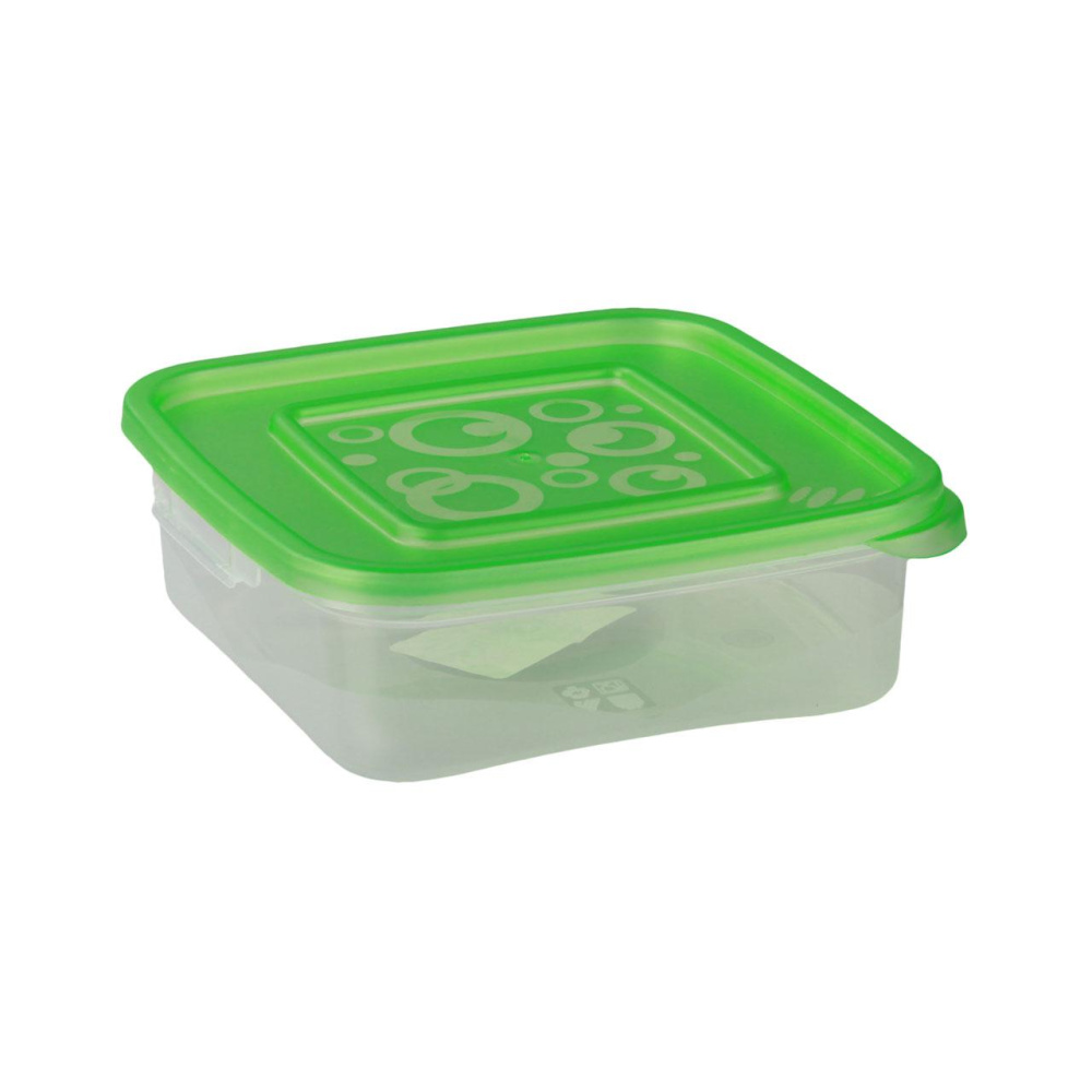 Ёмкость для СВЧ 0,4л квадратная 