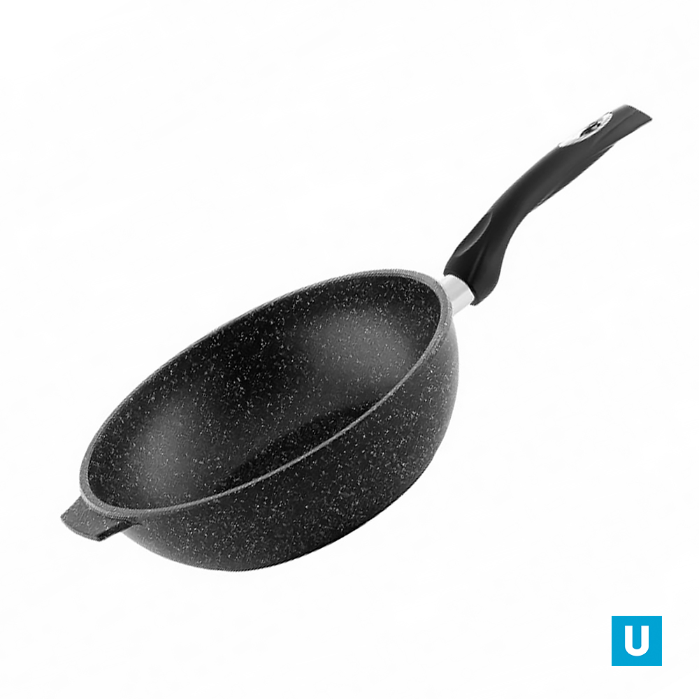 Сотейник 240/82мм Гранит с пласт./ руч.без кр. ст241аг