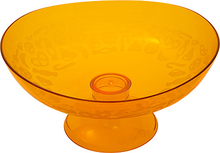 Конфетница "Люмици" светло-серая