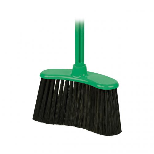 Веник "Комфорт-люкс" с черенком жёсткий 