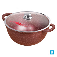 Казан 10,0л. 320/185 Шоколад лит/руч. с кр. (п/у), кн4322аш