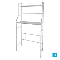 Стеллаж в ванную комнату широкий арт. СВШ03 цв.бежевый (размер в собранном виде) 685х260х1560