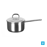 Ковш 1,5л.,линии "SAFIA",д 16см, метал./кр.