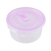 Контейнер для СВЧ "СМАЙЛ" 0,4л круг.с клапаном 