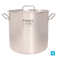 Котел 20л. Kukmara линии "ХоРеКа", с мет.кр.,d 30см