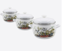 Набор 207 полусфера "Винтаж" 2л,3,5л,5л (С-207АП2/4)