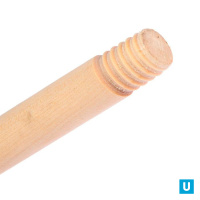 Черенок для щеток деревянный 22*1200мм с еврорезьбой шлифованный сухой  Екатеринбург уп.10