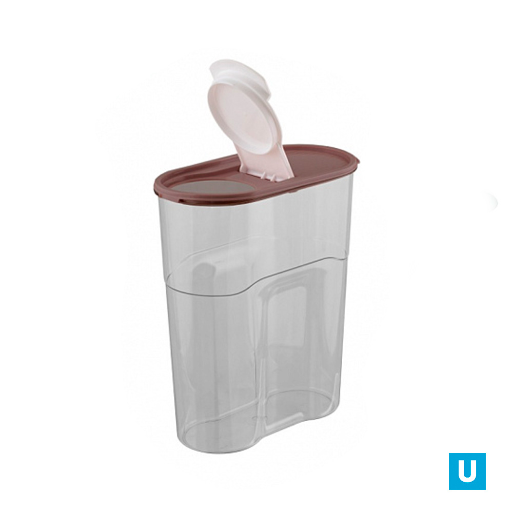 Банка д/сыпучих продуктов "ЛЮКС" 1,7л 