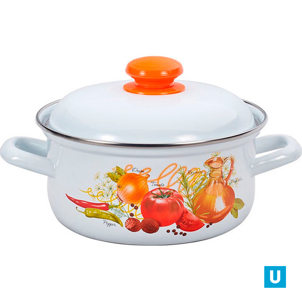 Кастрюля 4,5 литра "Итальянская кухня" (С-1615АП2/4) 