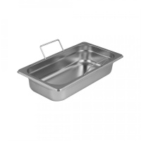 Гастроемкость 1/3*65 нерж 2,2л 176*327*65мм с ручками