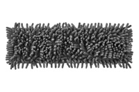 Накладка сменная для плоской  швабры синель графит