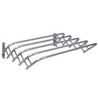 Сушилка для белья настенная 6м (СН120/C серебряный) (1200х450х185)