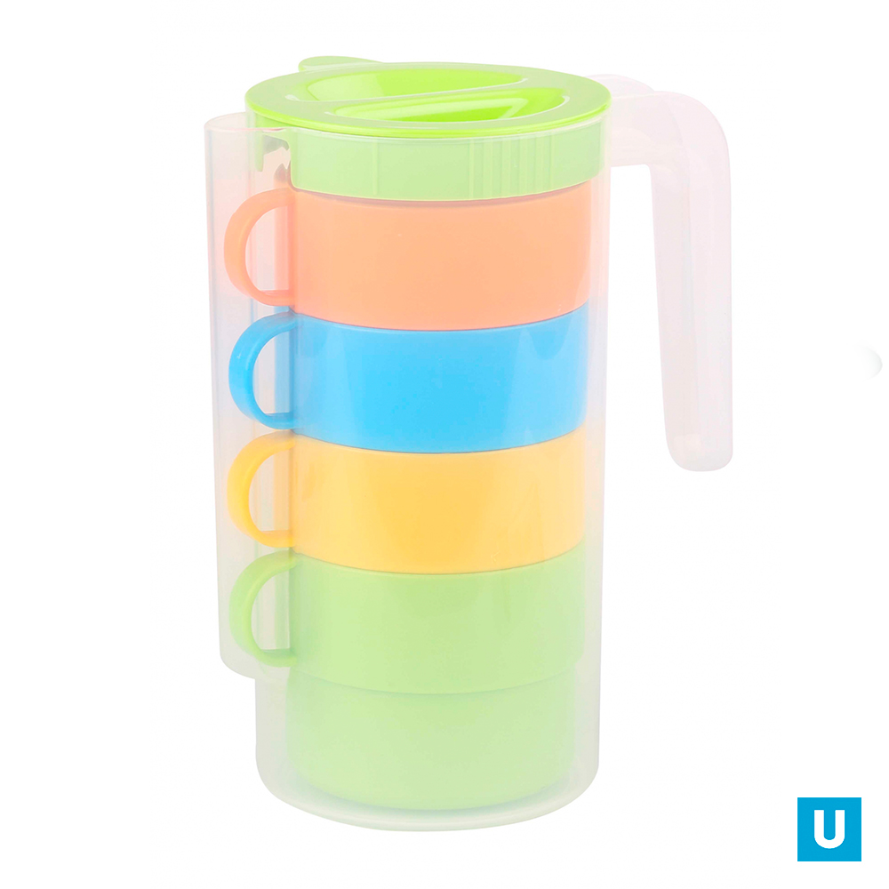 Набор "Турист" (кувшин+4кружки) (уп.14)