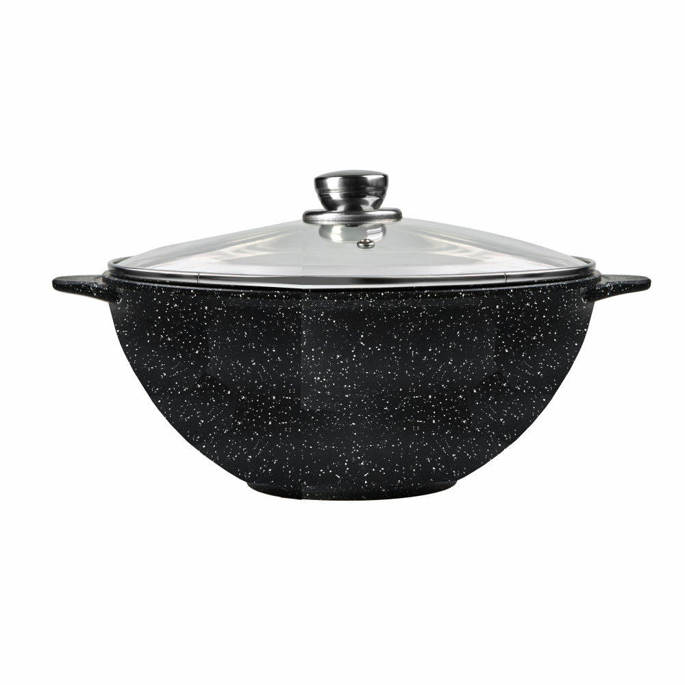 Казан для плова 4 л "Орион Мрамор " а/п, ст./кр. ТМ "ГАРДАРИКА" 2004-04-10