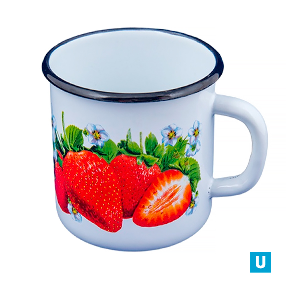 Кружка 1л серо-гол. с рис. 1с3с 