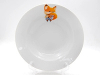 Тарелка 200 мм глубокая 250 см3 "Идиллия" Кроха (Лисичка)