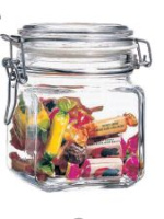 Банка "КРЕМЛИН" 740мл с метал. клипсой и пластм. уплотнителем 