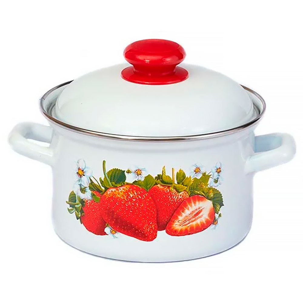 Кастрюля 2,0 литра "Сочная клубника" (С-1610АП2/4) 