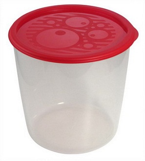 Контейнер круглый низкий многофункциональный №2, 0,5л 