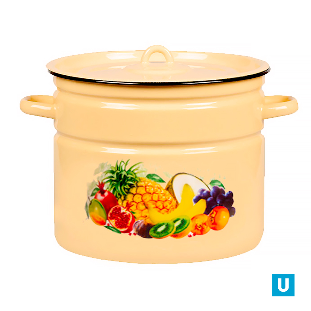 Бак 18л крем. с рис. 1с31с