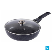 Сковорода 22 см "Орион" Мрамор, а/п ст/кр съемная ручка soft-touch инд упаковка 