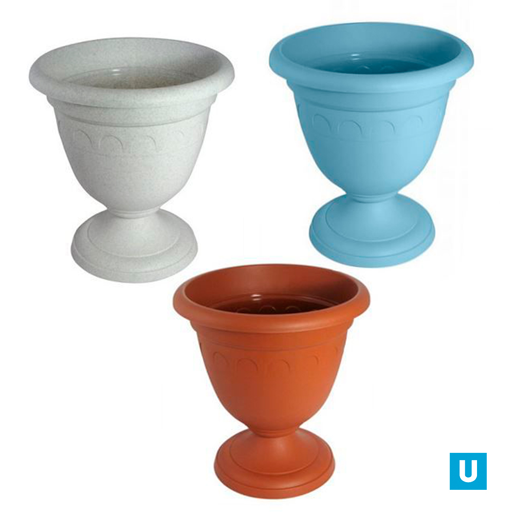 Вазон высокий Колывань 1.7л д18см терракот