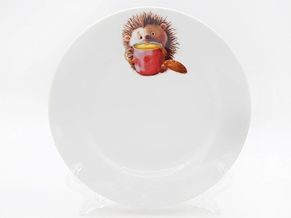 Тарелка 175 мм мелкая "Идиллия" Кроха (Ежонок)