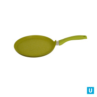 Сковорода блинная 240мм с ручкой, АП (Lime), линия "Trendy style"