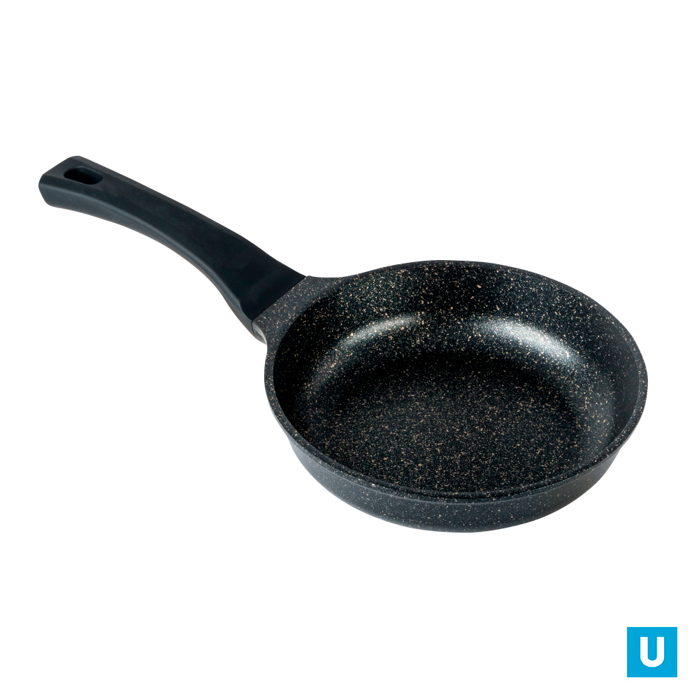 Сковорода 200/49мм Серебро Induction с пласт/руч. без кр., ис9201ср***