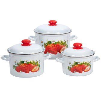 Набор 007 цилиндр "Сочная клубника" 2, 3, 4,5л (007/4АП2)