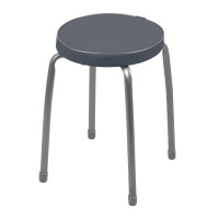 Табурет "Фабрик 3" (ТФ03/ТС темно-серый)