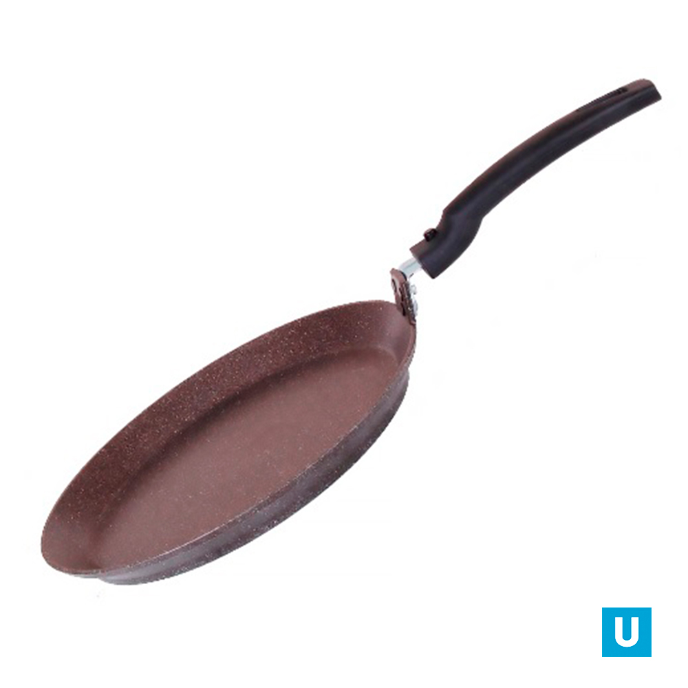 Сковорода блинная 240мм АП (кофейный мрамор)