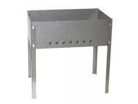 Мангал разборный 350*250*140*0,5 в коробке