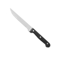 Нож для срезания мяса с костей 14,6 / 0,15см  с черной  бакелитовой ручкой , ВК03