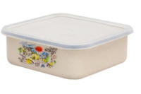 Лоток с пластмассовой крышкой 1л (16), 33-2507п/4-Греческая кухня