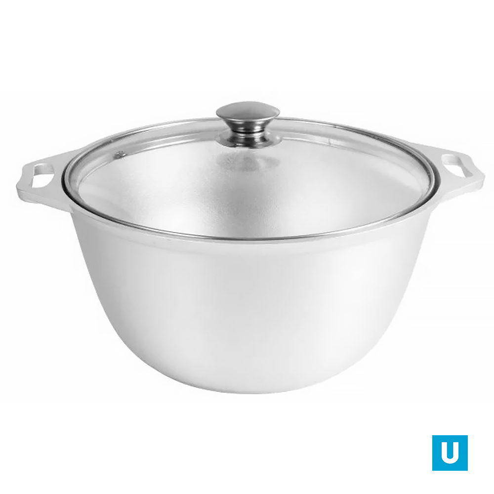 Кастрюля  6л стекл. кр - к61 