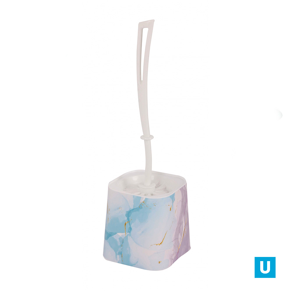 Ерш туал-ный "Акварель" квадратный с подставкой (уп.20)