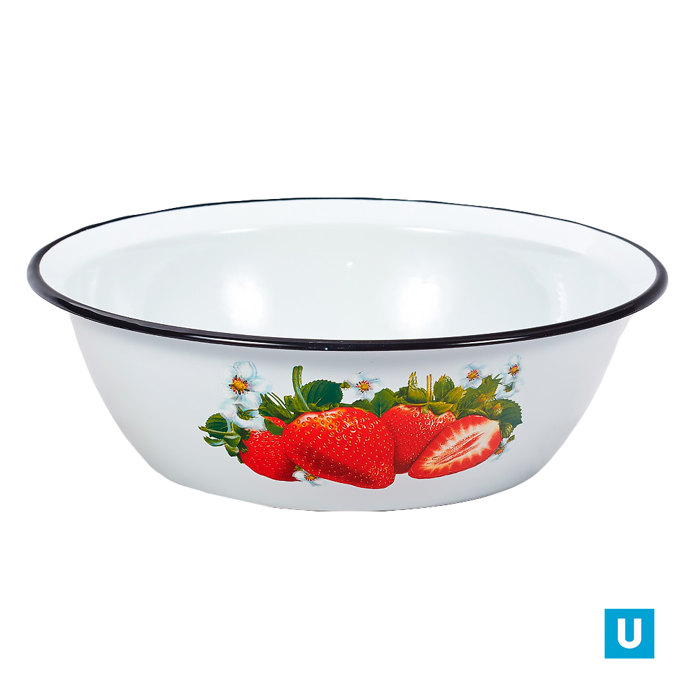 Миска 3,5 литра "Сочная клубника"  (С-0313/4)