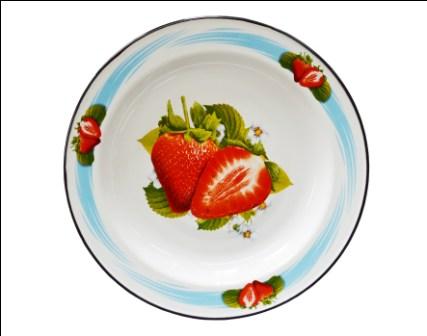 Блюдо 2,0л, белосн.,с рис.1с6с/БД 