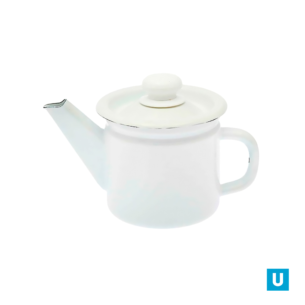  Чайник заварной 1 л светлый с пластм. кнопкой