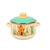 Кастрюля конич. 2л, слон.кость, Чайный домик 1с45я
